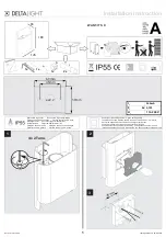 Delta Light WANT-IT S X Installation Instruction preview