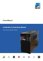 Preview for 1 page of Delta Membranes PowerMaxx2 Installation & Operating Manual