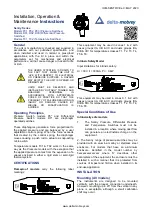 delta-mobrey Sentry Series Installation, Operation & Maintenance Instructions preview