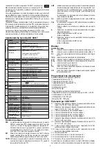 Предварительный просмотр 2 страницы Delta OHM DO 9861T Manual