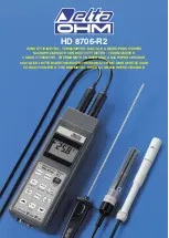 Delta OHM HD 8706-R2 Manual предпросмотр