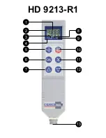 Preview for 2 page of Delta OHM HD 9213-R1 Instruction Manual