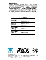 Preview for 30 page of Delta OHM HD 9213-R1 Instruction Manual