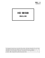 Preview for 1 page of Delta OHM HD 98569 Manual