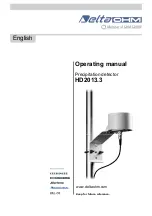 Preview for 1 page of Delta OHM HD2013.3 Operating Manual