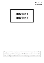 Delta OHM HD2102.1 Manual preview