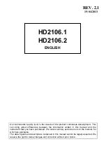 Delta OHM HD2106.1 Manual preview