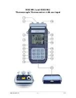 Предварительный просмотр 4 страницы Delta OHM HD2108.1 Operating Manual