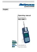 Delta OHM HD21ABE17 Operating Manual preview