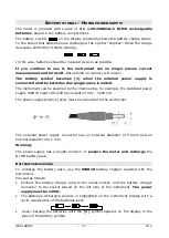 Preview for 37 page of Delta OHM HD21ABE17 Operating Manual