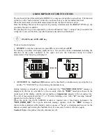 Предварительный просмотр 6 страницы Delta OHM HD2305 User Manual