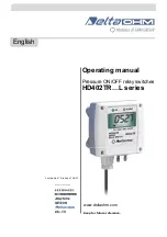 Preview for 1 page of Delta OHM HD40.2 Manual