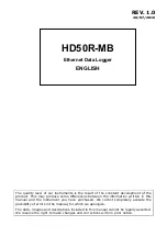 Delta OHM HD50R-MB Manual preview
