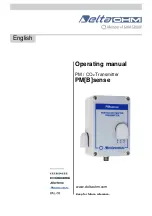 Delta OHM PMBsense-A Operating Manual preview