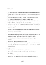 Preview for 6 page of Delta-Opti CST-706 Manual