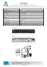 Preview for 3 page of Delta-Opti DHI-XVR5432L User Manual