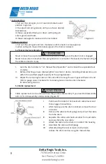 Предварительный просмотр 8 страницы Delta Regis DR-TB15K User Manual