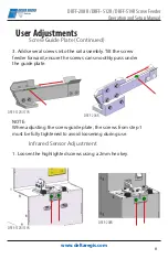 Preview for 6 page of Delta Regis DRFF-208 Operation And Setup Manual