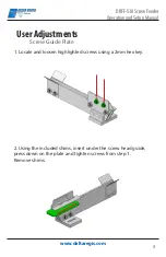 Preview for 5 page of Delta Regis DRFF-530 Operation And Setup Manual