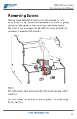 Preview for 11 page of Delta Regis DRFF-530 Operation And Setup Manual