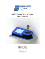 Delta Regis DRTQ Series User Manual предпросмотр