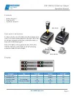 Preview for 3 page of Delta Regis ESB-CHG50 Operation Manual