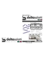 Предварительный просмотр 1 страницы delta Salotti SOUND 2013 User Manual