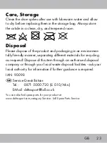 Preview for 23 page of DELTA-SPORT FS-1620 Instructions For Use Manual