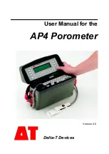 Delta-T Devices AP4 User Manual предпросмотр