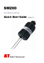 Preview for 1 page of Delta-T Devices SM200 Quick Start Manual