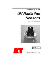 Предварительный просмотр 1 страницы Delta-T UV3pA User Manual