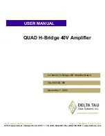 Delta Tau 3Ax-603443-360 User Manual preview