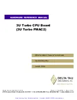 Preview for 2 page of Delta Tau PMAC2 PCI Hardware Reference Manual