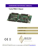 Delta Tau Turbo PMAC Clipper Hardware Reference Manual preview