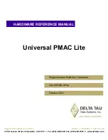 Предварительный просмотр 2 страницы Delta Tau Universal PMAC Lite Hardware Reference Manual