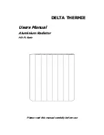 Delta Thermie HD-FL Series User Manual preview