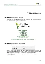 Preview for 7 page of Delta Visione DEV7 Use And Maintenance Manual