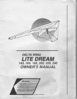 Delta Wing Lite Dream 145 Owner'S Manual preview