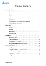 Preview for 2 page of Delta 100kW PCS Installation Manual