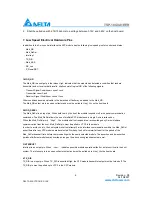 Preview for 8 page of Delta 10GBASE-SR XFP Optical Transceiver TSP-10G3A1EER Specification Sheet