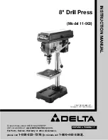 Delta 11-900 Instruction Manual preview