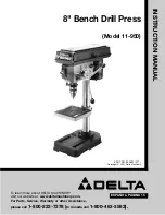 Delta 11-950 Instruction Manual предпросмотр