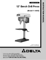 Delta 11-990C Instruction Manual preview