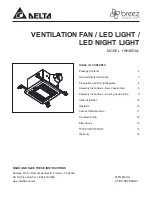 Preview for 1 page of Delta 110HLEDNL Assembly Instructions Manual