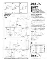 Предварительный просмотр 1 страницы Delta 140-WF Specification Sheet