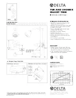 Предварительный просмотр 1 страницы Delta 144913 Series Specification Sheet