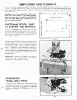 Preview for 5 page of Delta 15'' scroll saw Instruction Manual