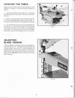 Preview for 10 page of Delta 15'' scroll saw Instruction Manual