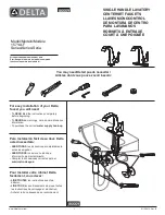 Delta 15714LF Series Installation Instructions Manual предпросмотр