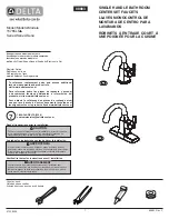 Предварительный просмотр 1 страницы Delta 15766LF Manual